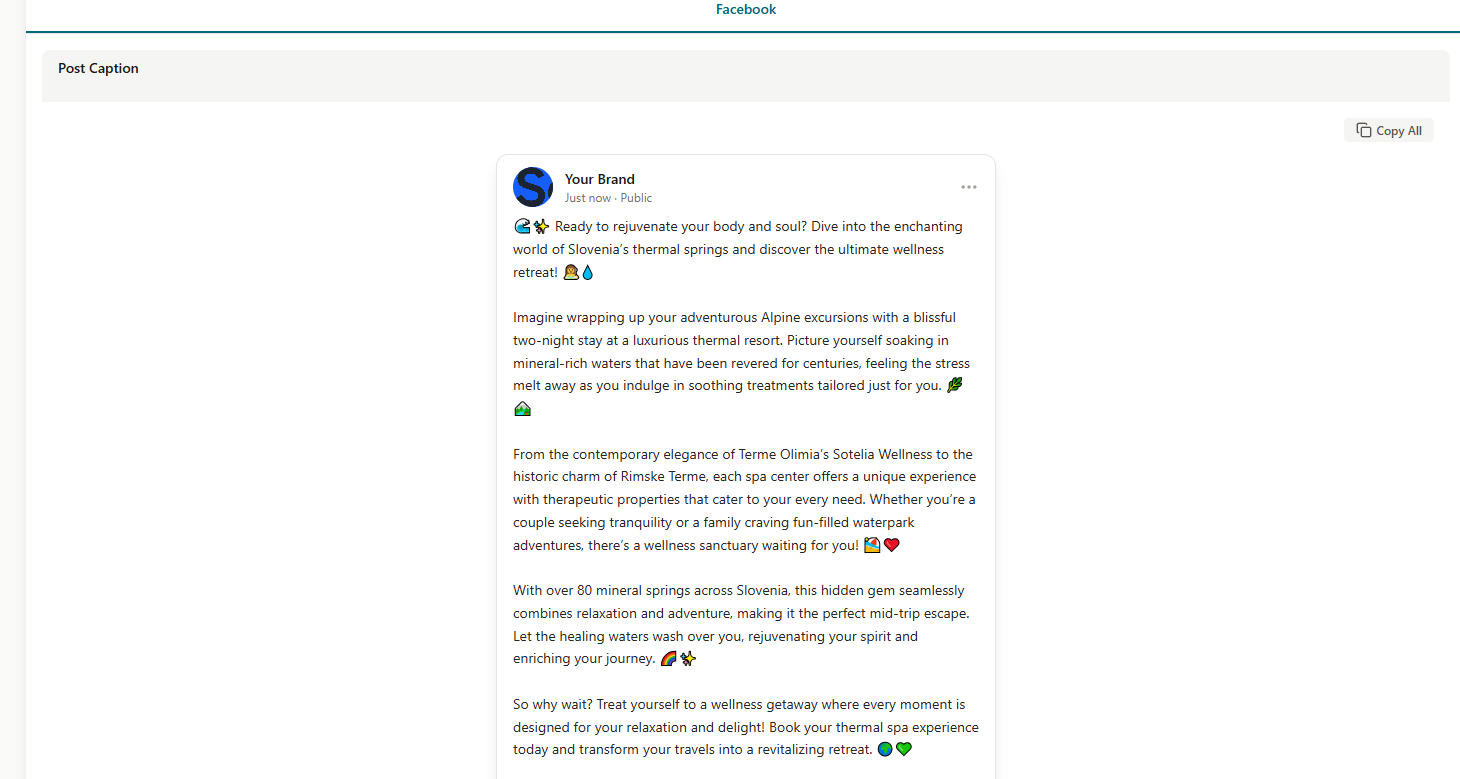 TravelSalesIQ Content Studio